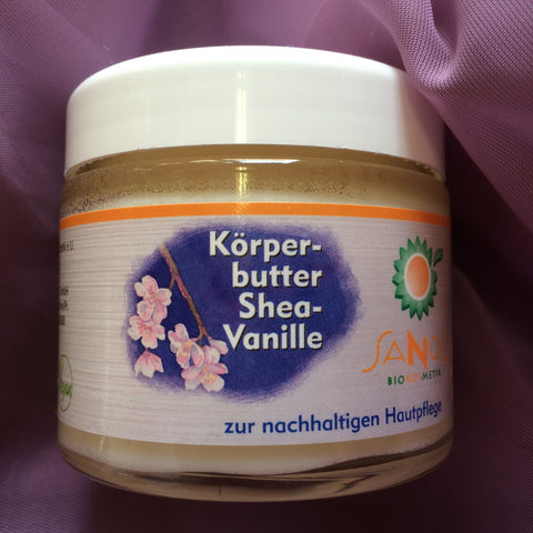 Körperbutter Shea-Vanille