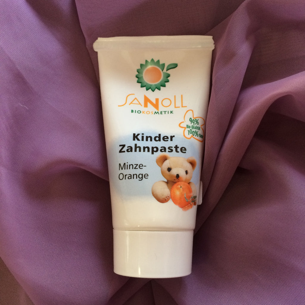 Zahnpaste für Kinder - Minze Orange